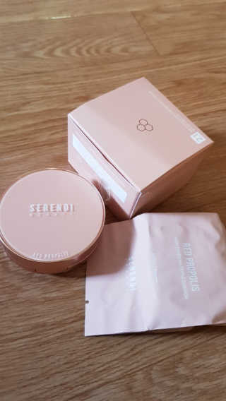 세렌디뷰티 레드 프로폴리스 하이 커버링 트리플 쿠션 — 5점을 준 리뷰어가 2020년 6월 올린 사용 사진