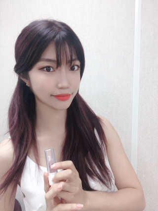 셀프코딩 코드 레드 소프트 립스틱 — 4점을 준 리뷰어가 2020년 8월 올린 사용 사진