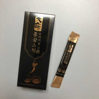 헬스업_천명진프리미엄홍삼스틱_10ml x 30포 — 4.5점을 준 리뷰어가 2020년 9월 올린 사용 사진