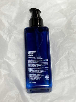 다슈코리아 다슈 맨즈 아쿠아 딥 포텐 토너 153ml — 5점을 준 리뷰어가 2020년 9월 올린 사용 사진
