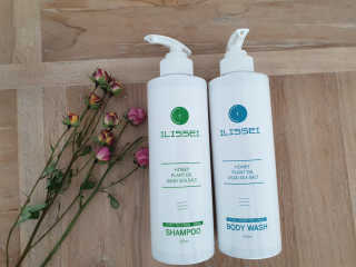 일리세이 허니 샴푸 500ml + 허니 바디워시 500ml 세트 — 5점을 준 리뷰어가 2020년 4월 올린 사용 사진