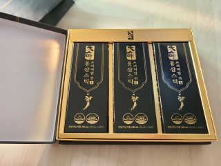 헬스업_천명진프리미엄홍삼스틱_10ml x 30포 — 5점을 준 리뷰어가 2020년 7월 올린 사용 사진
