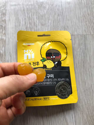 [마이니] 굿모닝 구미 5입 1SET — 4점을 준 리뷰어가 2020년 5월 올린 사용 사진