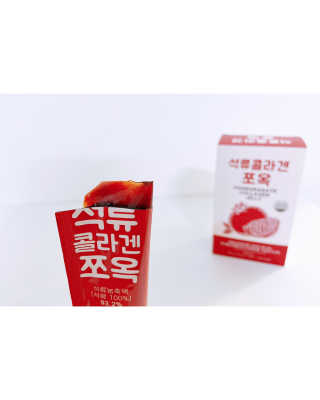 조은약초 석류콜라겐 석류즙 석류쪼옥 젤리 스틱 15포 x 20g — 5점을 준 리뷰어가 2020년 7월 올린 사용 사진