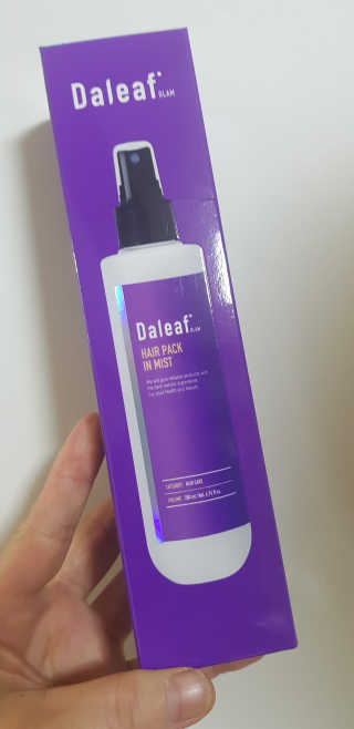 달리프 글램 헤어팩 인미스트 200ml — 5점을 준 리뷰어가 2020년 4월 올린 사용 사진