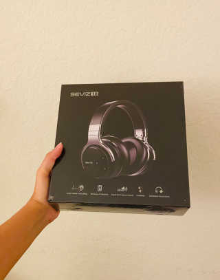 SEVIZ Bluetooth Headphones 10 3color — 5점을 준 리뷰어가 2020년 9월 올린 사용 사진