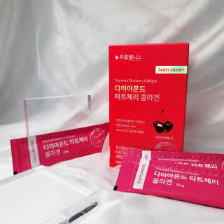 [푸름웰니스] 다이아몬드 타트체리 콜라겐 — 4점을 준 리뷰어가 2020년 10월 올린 사용 사진