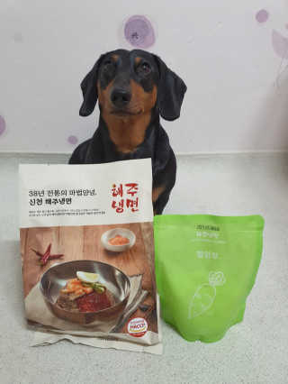 [해주냉면] 신천맛집 매운 비빔냉면 2인분 + 무절임 — 5점을 준 리뷰어가 2020년 5월 올린 사용 사진