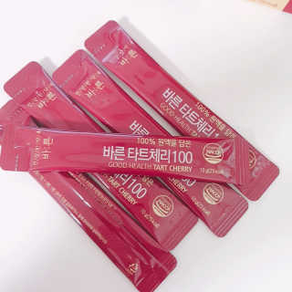 건강한약속 바른 바른 타트체리100 — 5점을 준 리뷰어가 2020년 7월 올린 사용 사진