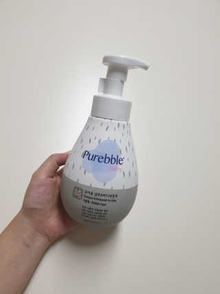 Purebble [퓨어블] 베이비 샴푸/바디워시 500ml — 4점을 준 리뷰어가 2020년 7월 올린 사용 사진
