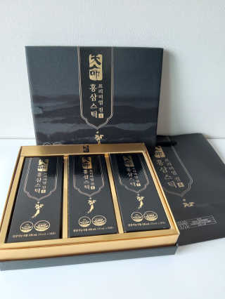 헬스업_천명진프리미엄홍삼스틱_10ml x 30포 — 5점을 준 리뷰어가 2020년 8월 올린 사용 사진