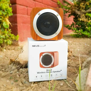 SEVIZ MINI10W 레트로 블루투스 스피커 — 5점을 준 리뷰어가 2020년 10월 올린 사용 사진