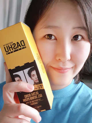 다슈코리아 다슈 포 맨 프리미엄 울트라 본드 젤 다운펌 — 4점을 준 리뷰어가 2020년 9월 올린 사용 사진