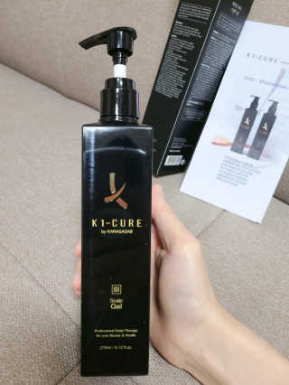 [두피헤어 트리트먼트] 케이원큐어 스켈프 젤 270ml — 5점을 준 리뷰어가 2020년 9월 올린 사용 사진