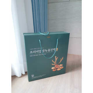 서울약사신협 약사신협_생녹용 진액_70ml x 30포 — 5점을 준 리뷰어가 2020년 9월 올린 사용 사진