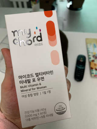 JW중외제약 마이코드 멀티비타민미네랄 포 우먼 — 5점을 준 리뷰어가 2020년 9월 올린 사용 사진