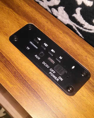 SEVIZ Retro 블루투스 스피커 4 종 — 4점을 준 리뷰어가 2020년 6월 올린 사용 사진