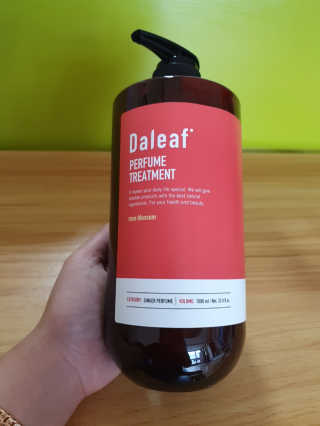 달리프 진저 베러퍼퓸 트리트먼트 1000ml 향 5종 — 5점을 준 리뷰어가 2020년 6월 올린 사용 사진