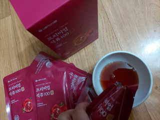 서울약사신협 약사신협_석류100_70ml x 30포 — 5점을 준 리뷰어가 2020년 9월 올린 사용 사진
