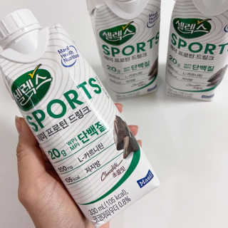 셀렉스스포츠 셀렉스 스포츠 드링크 초콜릿 _ 330ml x 12팩 — 5점을 준 리뷰어가 2020년 10월 올린 사용 사진