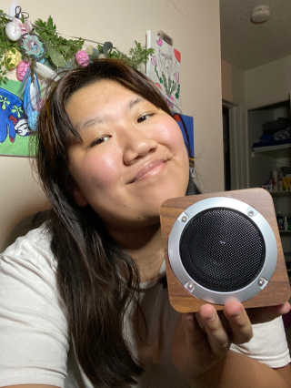 SEVIZ MINI10W 레트로 블루투스 스피커 — 4.5점을 준 리뷰어가 2020년 8월 올린 사용 사진
