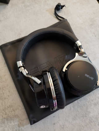 SEVIZ Bluetooth Headphones 10 3color — 4점을 준 리뷰어가 2020년 8월 올린 사용 사진
