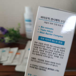 바이오믹 센시메틱 수딩 토너 — 5점을 준 리뷰어가 2020년 9월 올린 사용 사진