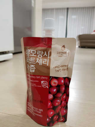 자연에온 몽모랑시 타트체리 착즙 100mL 10개입 2BOX — 5점을 준 리뷰어가 2020년 10월 올린 사용 사진