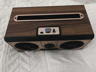 SEVIZ RETRO20W 레트로 블루투스 스피커 — 5점을 준 리뷰어가 2020년 10월 올린 사용 사진