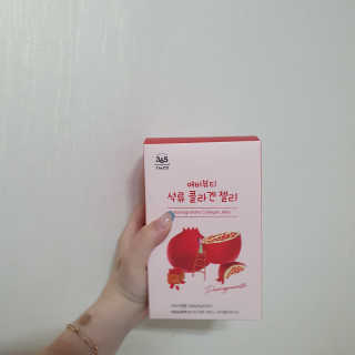 365더건강 에버뷰티 석류콜라겐 젤리 — 5점을 준 리뷰어가 2020년 7월 올린 사용 사진