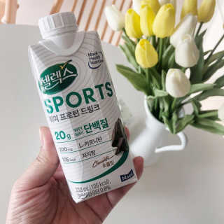 셀렉스스포츠 셀렉스 스포츠 드링크 초콜릿 _ 330ml x 12팩 — 5점을 준 리뷰어가 2020년 11월 올린 사용 사진