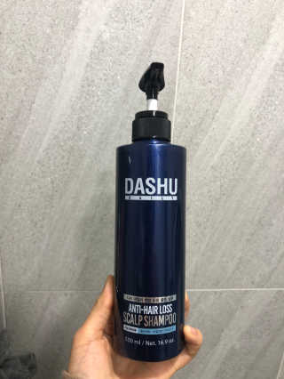 다슈코리아 다슈 데일리 단백질 한방 두피 골드 샴푸 500ml — 5점을 준 리뷰어가 2020년 4월 올린 사용 사진