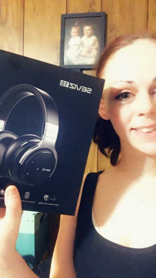 SEVIZ Bluetooth Headphones 10 3color — 5점을 준 리뷰어가 2020년 6월 올린 사용 사진