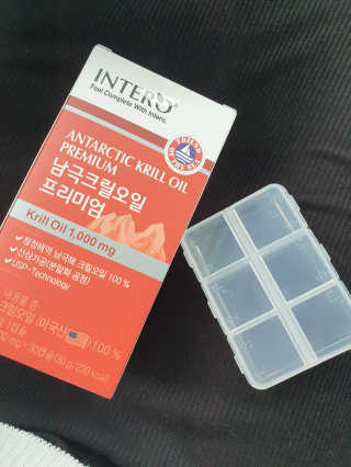 인테로 크릴오일 프리미엄 — 5점을 준 리뷰어가 2020년 6월 올린 사용 사진