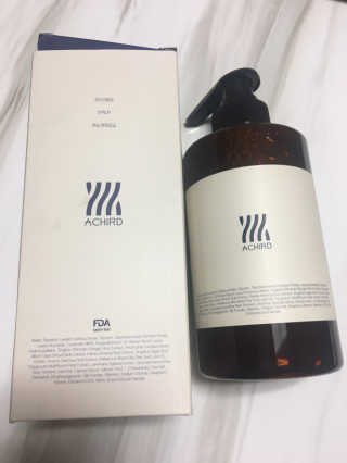 에이처드 유산균 탈모 샴푸 500ml — 2.5점을 준 리뷰어가 2020년 8월 올린 사용 사진