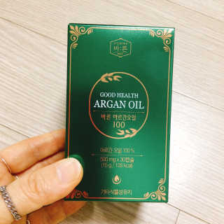 건강한약속 바른 바른 아르간오일100 — 4.5점을 준 리뷰어가 2020년 11월 올린 사용 사진