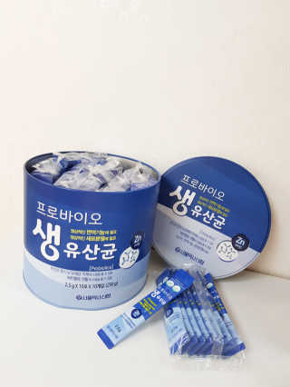 서울약사신협_프로바이오생유산균_2.5G x 100포 — 5점을 준 리뷰어가 2020년 4월 올린 사용 사진