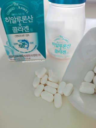 로엘 Rawel Skin Beauty Care 히알루 론산 콜라겐 — 5점을 준 리뷰어가 2020년 9월 올린 사용 사진