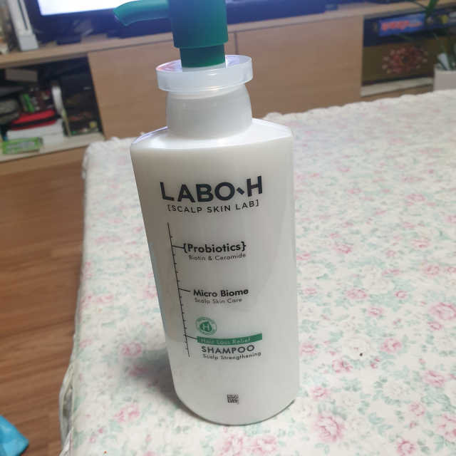 라보에이치 프로바이오틱스 탈모증상완화 샴푸 리뷰 사진