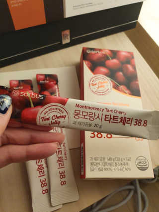 소버스 몽모랑시 타트체리 38.8 — 4점을 준 리뷰어가 2020년 9월 올린 사용 사진