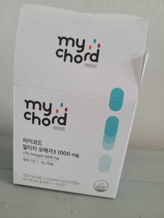 JW중외제약 마이코드 알티지 오메가3 1000 mg — 4점을 준 리뷰어가 2020년 8월 올린 사용 사진