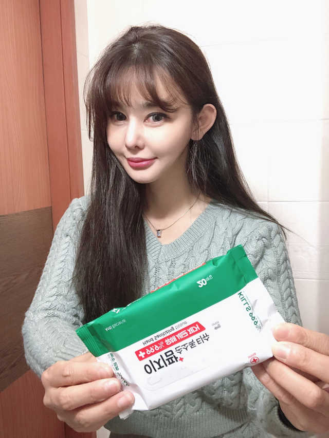 의약외품 이지팜 손소독 티슈 리뷰 사진