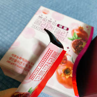 헬스업_쁘띠쁘띠석류콜라겐젤리_20g x 14포 — 5점을 준 리뷰어가 2020년 10월 올린 사용 사진