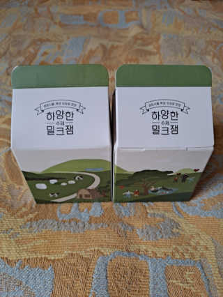 제주 성이시돌목장 하양한 수제밀크잼 베스트 2종 — 5점을 준 리뷰어가 2020년 8월 올린 사용 사진