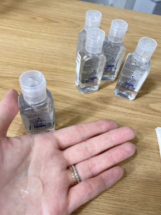 에어리브 오마이클린 프리미엄 손소독제 30ml x 5ea — 5점을 준 리뷰어가 2020년 6월 올린 사용 사진