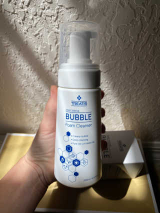 트리티스 [TREATIS] Bubble Foam Cleanser 200ml — 5점을 준 리뷰어가 2020년 10월 올린 사용 사진