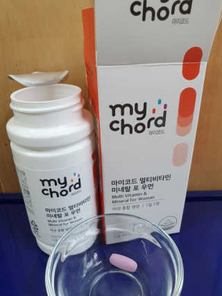 JW중외제약 마이코드 멀티비타민미네랄 포 우먼 — 5점을 준 리뷰어가 2020년 8월 올린 사용 사진