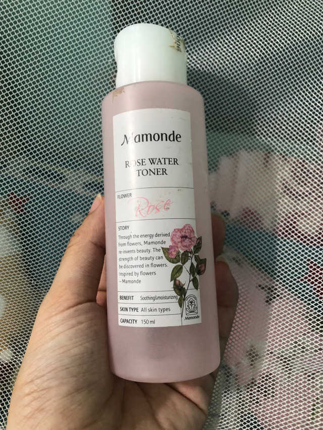 로즈 워터 로즈 워터 토너 마몽드 리뷰 사진
