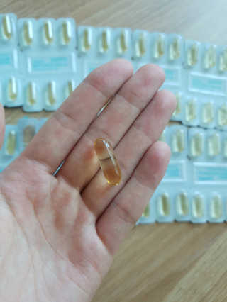 JW중외제약 마이코드 알티지 오메가3 1000 mg — 5점을 준 리뷰어가 2020년 8월 올린 사용 사진