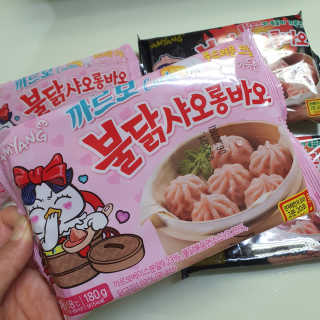 삼양냉동 [삼양] 불닭샤오롱바오+까르보불닭샤오롱바오 2세트구성 — 5점을 준 리뷰어가 2020년 11월 올린 사용 사진